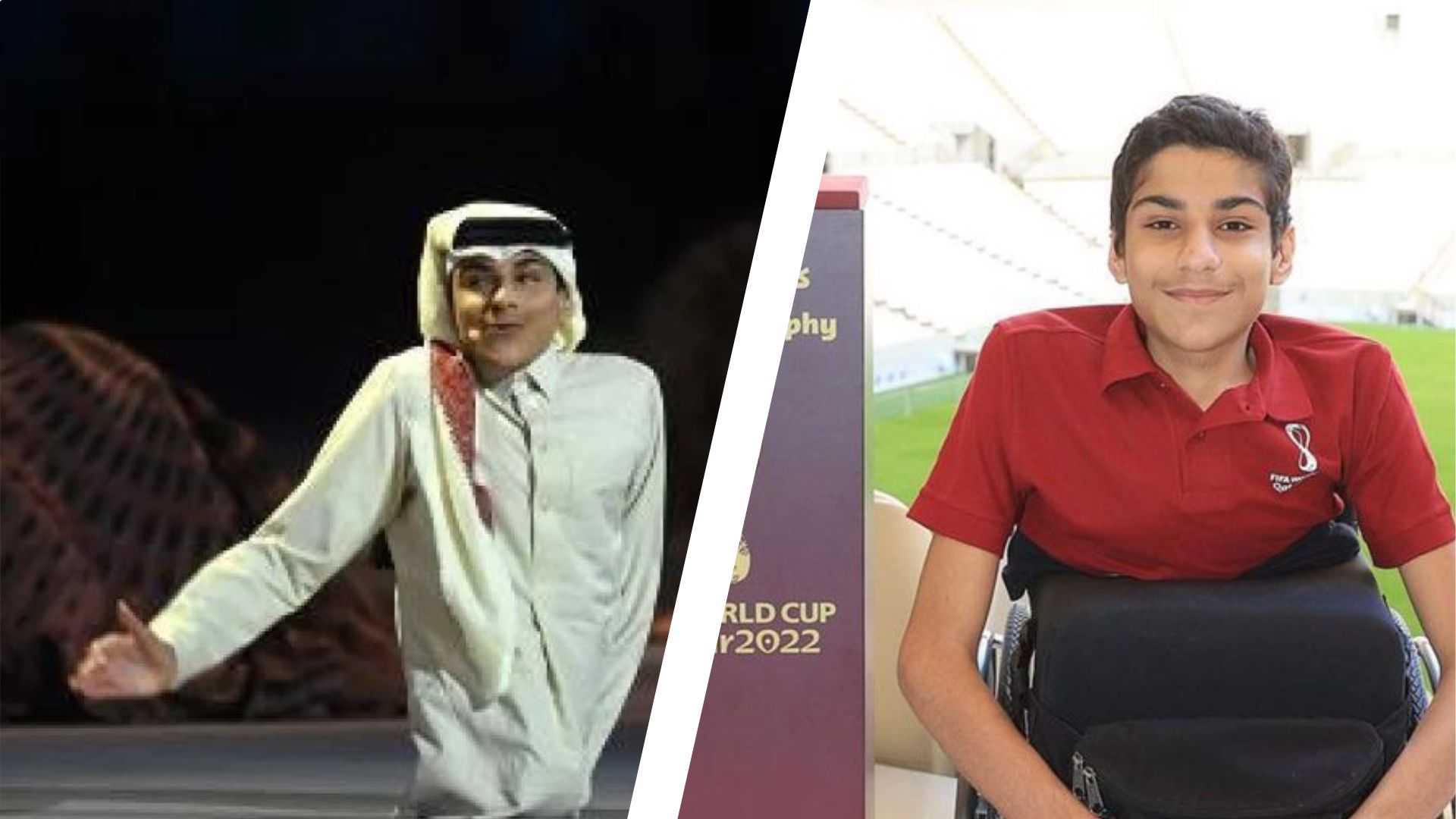 Ghanim Al Muftah, the young man who started FIFA 2022 with a verse from the Quran.