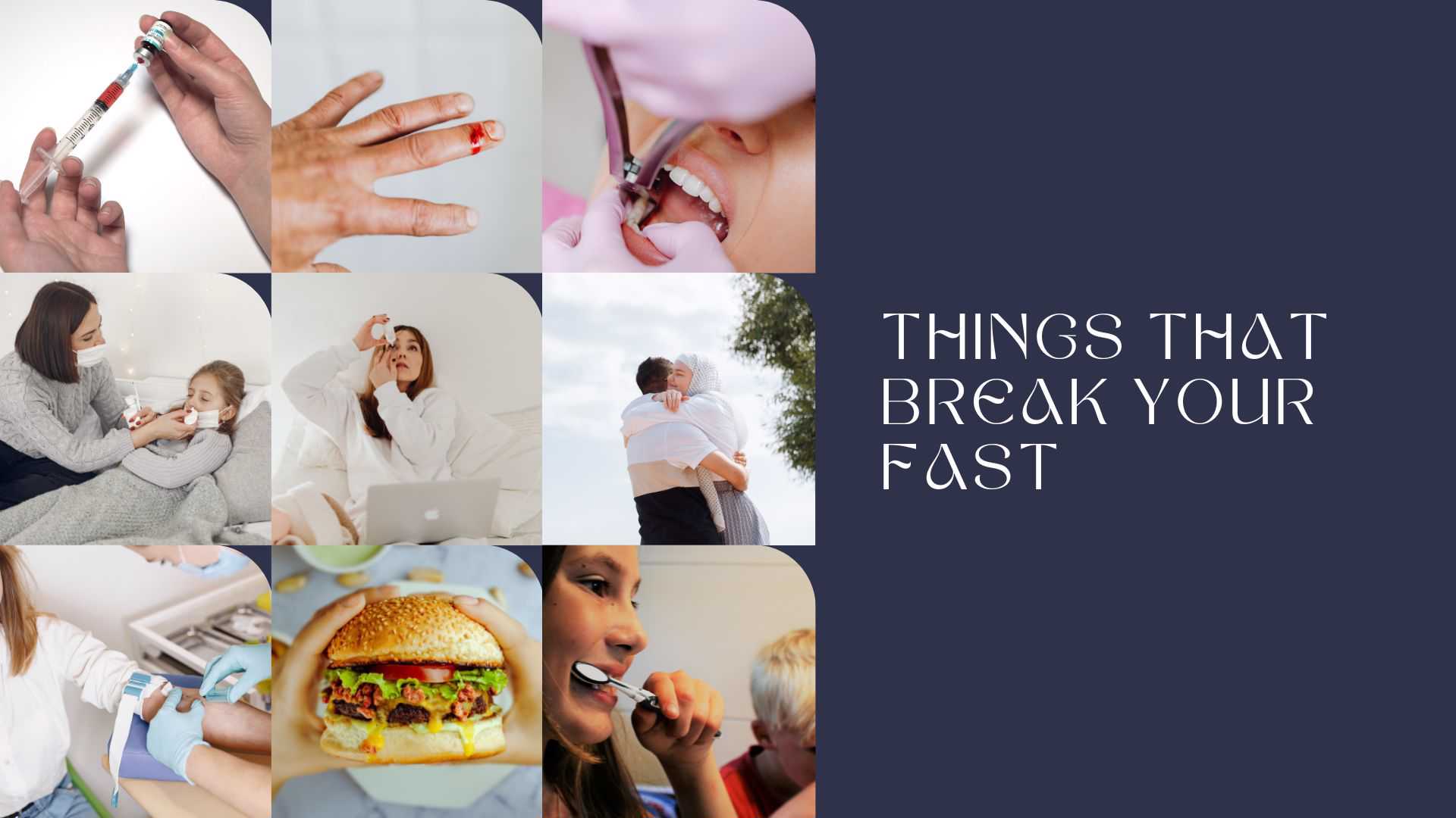 Things that break your fast in ramadan