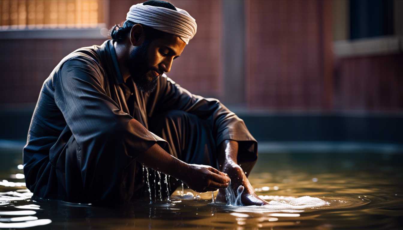 Wash Your Feet Three Times: how to perform the wudu