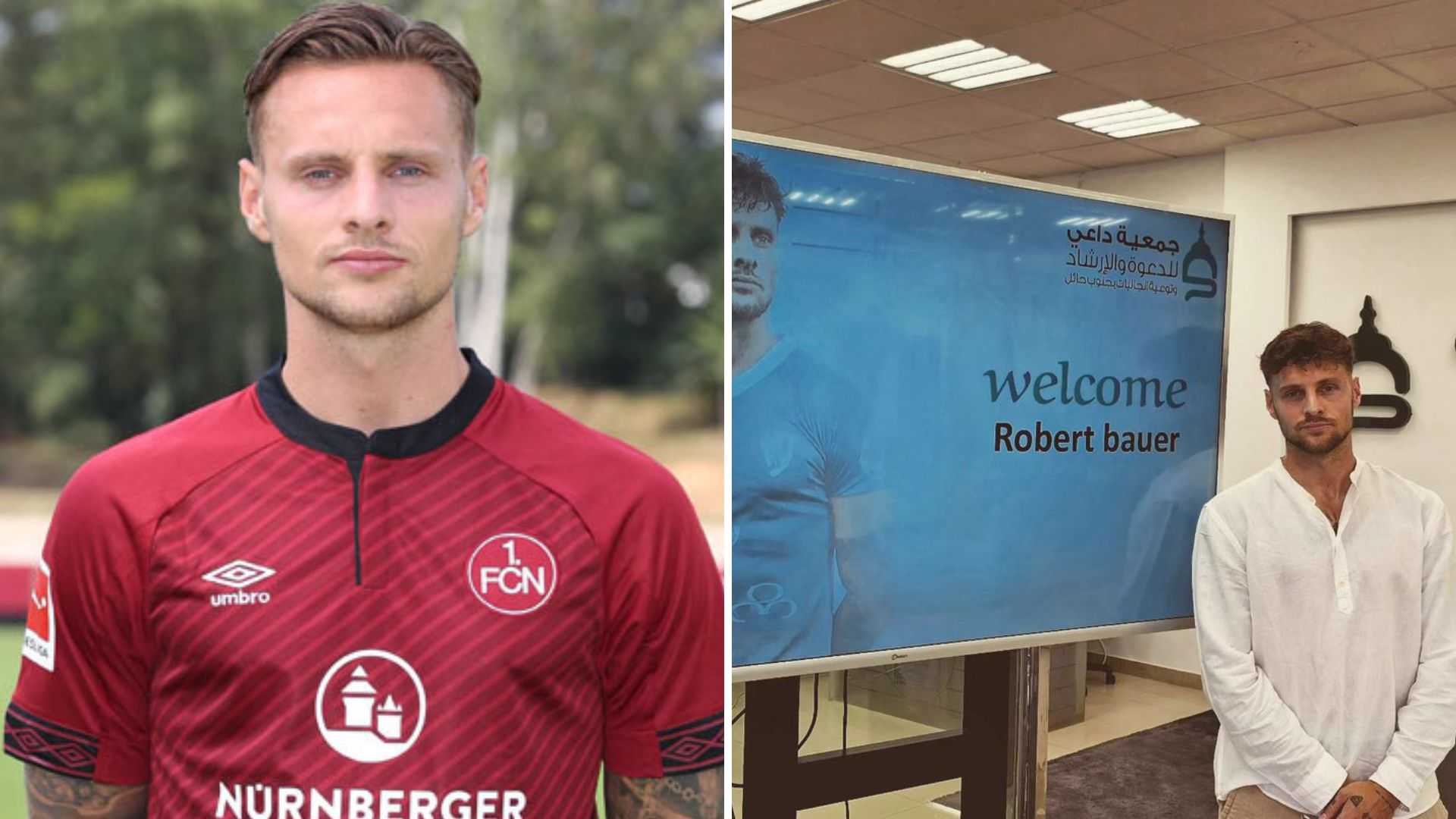 German Footballer Robert Bauer Converts To Islam