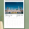 Gregorian - Hijri Wall Calendar 2025 | Islamic Calendar - Image 3